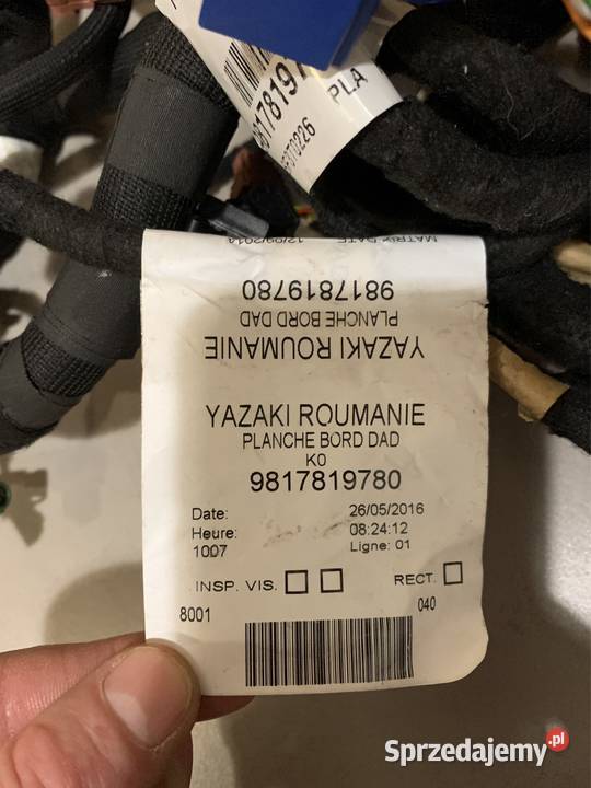 TOYOTA PROACE II VERSO WIĄZKA INSTALACJA osobowe Kraków