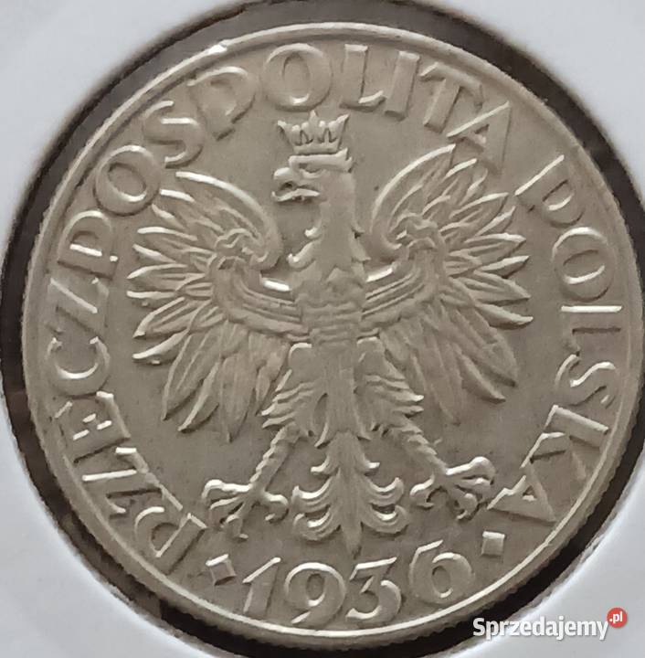 5 Żaglowiec 1936 r 1 Piękne oryginał Konin