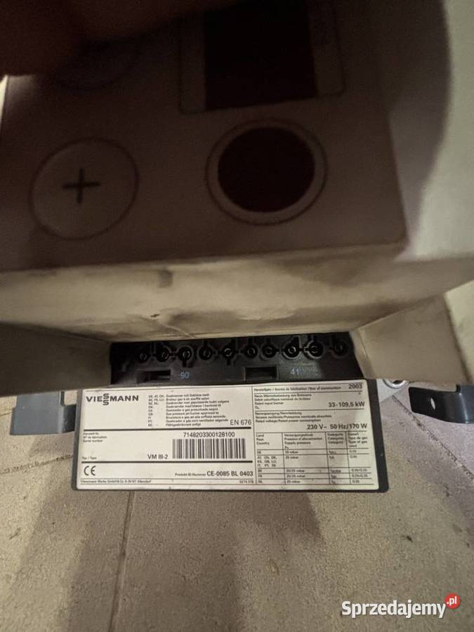 Kotłownia gazowa piec gazowy kocioł gazowy z Sucha Beskidzka