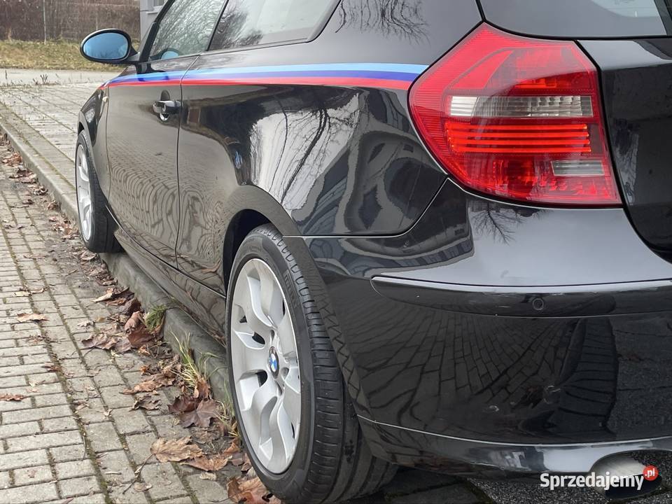 BMW e81 120d Lift 2009 Bixenon Czarna lala na Motoryzacja Będzin sprzedam