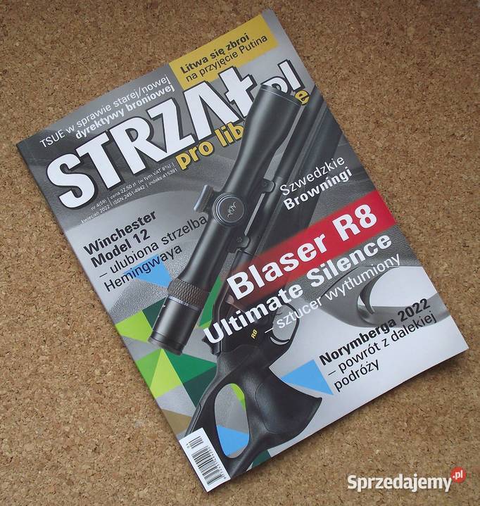 W Strzał 2022 3 i 4 Magazyn miłośników broni Czasopisma mazowieckie Warszawa