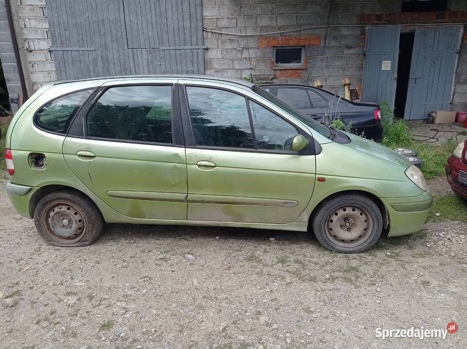Renault Megane Scenic 19 DCI 75 kW 2002 r dawca Szklarka Myślniewska