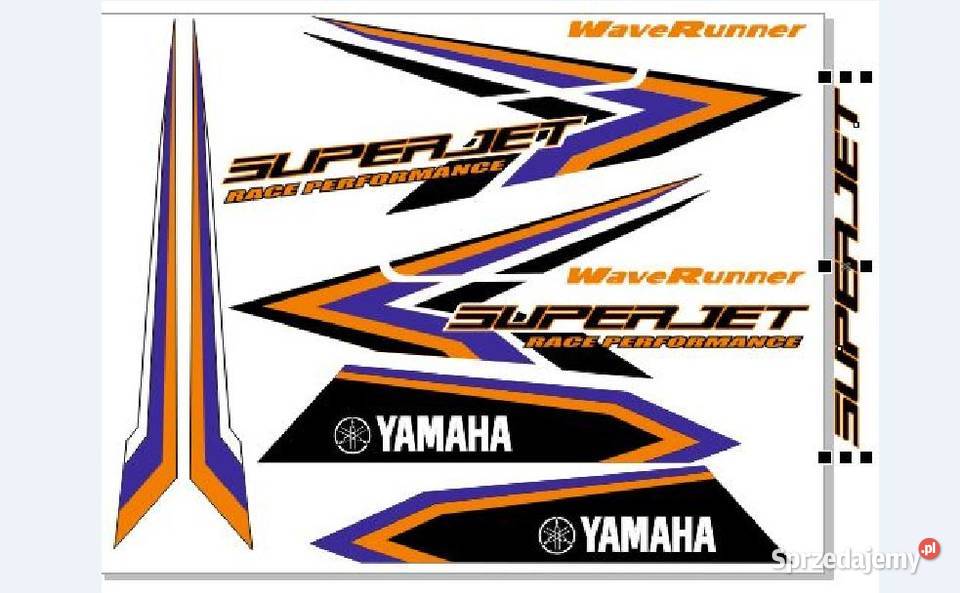 naklejki yamaha superjet wave runner mazowieckie Raszyn