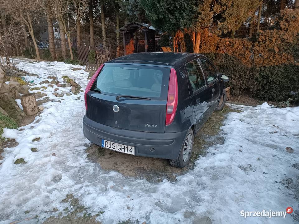 FIAT PUNTO CITY 2002 12 benzyna Punto Jasło sprzedam