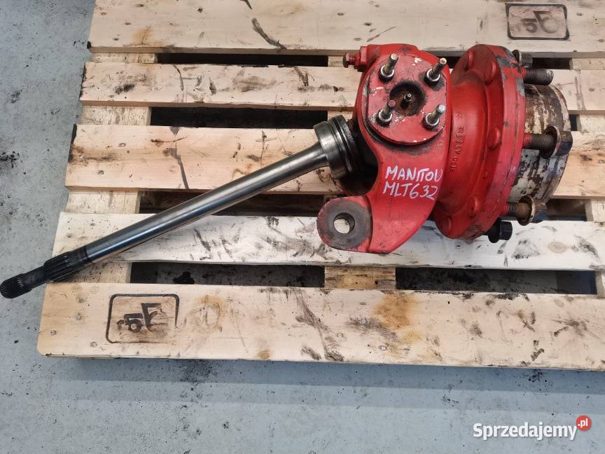 Manitou MT 932 Zwolnica Zwrotnica Półoś Wilkowo