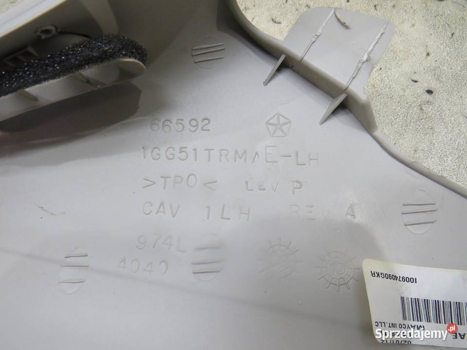 OSŁONA SŁUPKA LEWY PRZÓD JEEP WK2 lubelskie