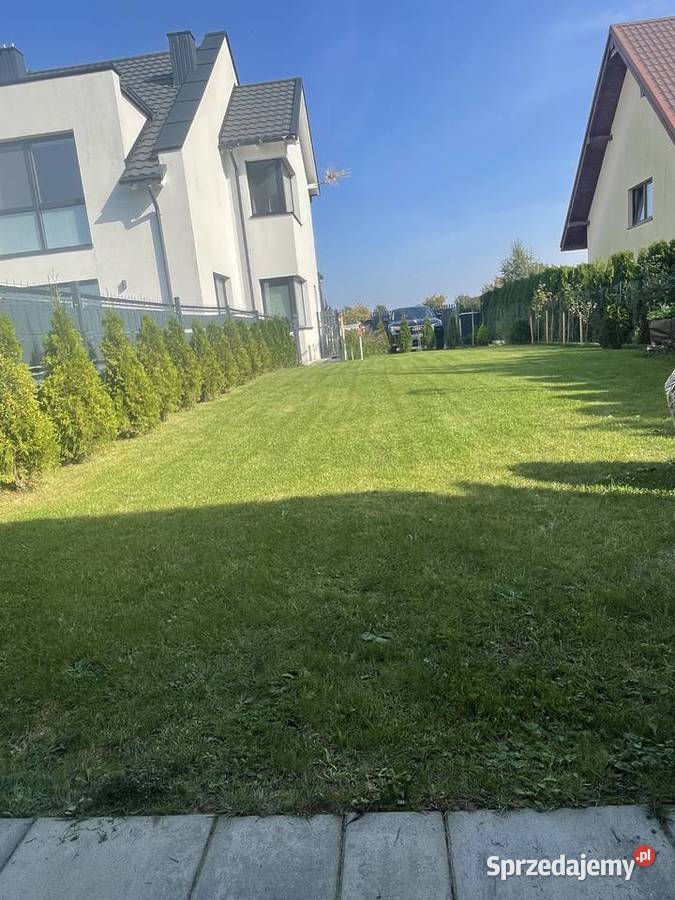 Mieszkanie z dużym ogrodemcztery pokoje bliźniak Dębogórze