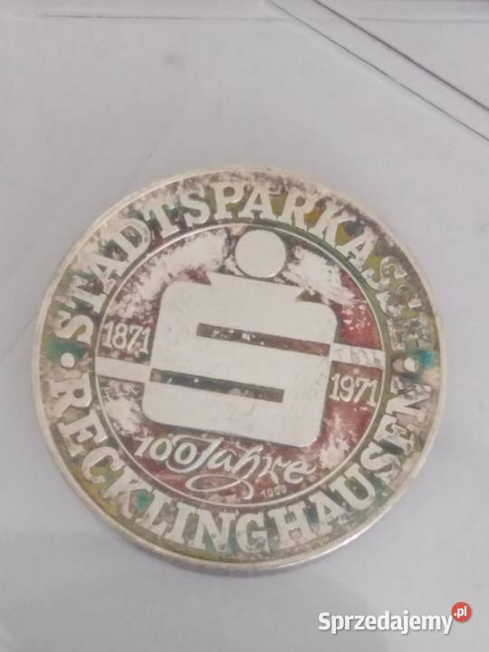 Medal pamiątkowy Republika Federalna Nadreni Żary