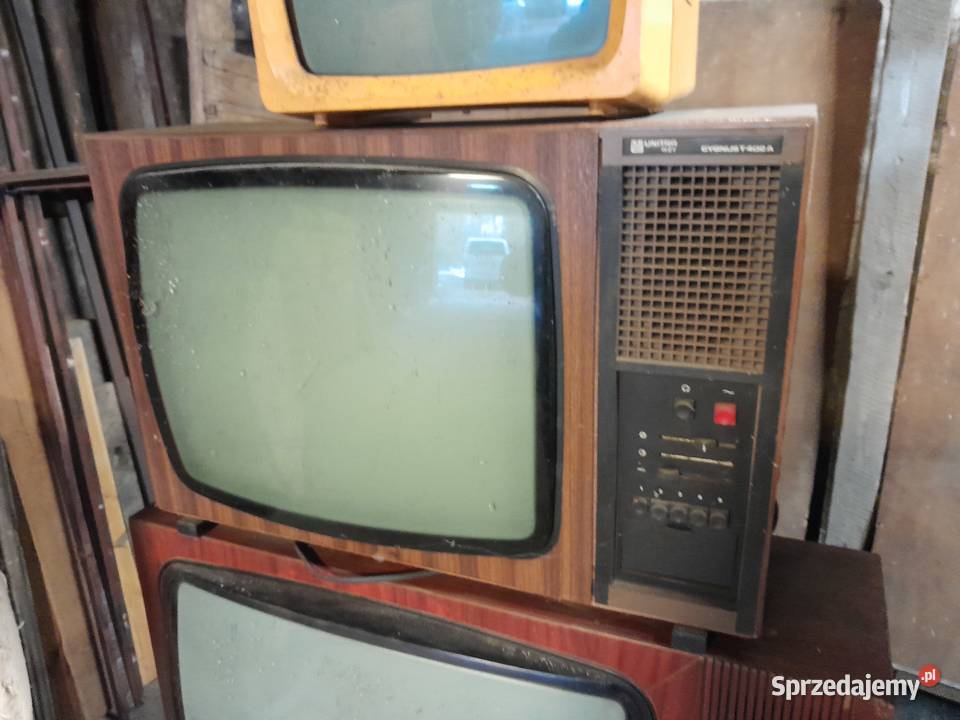 Stare telewizory kineskopy zabytek retro vintage Dąbrowa Górnicza sprzedam