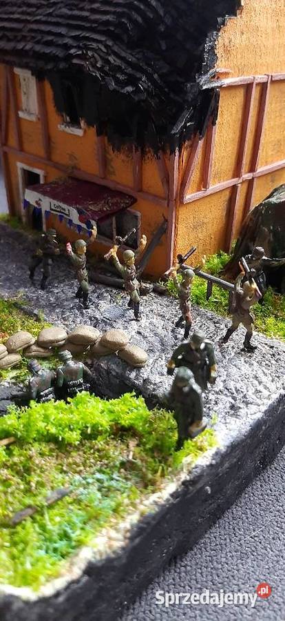 Diorama wojenna ww2 Rękodzieło Dąbrowa Górnicza