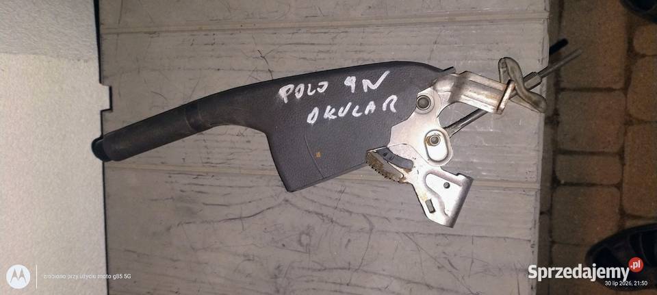 Dźwignia rączka hamulca ręcznego polo 9N dolnośląskie