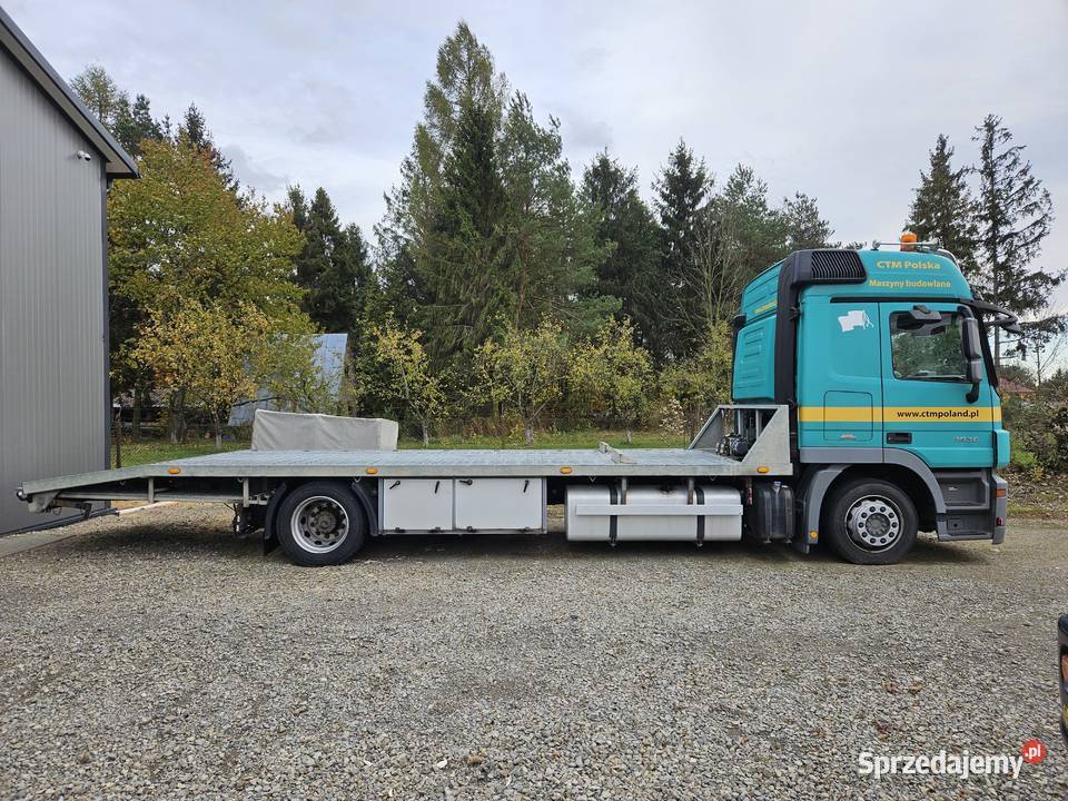 Mercedes Actros 1836 laweta do maszyn 630 000 Autolawety Parczew
