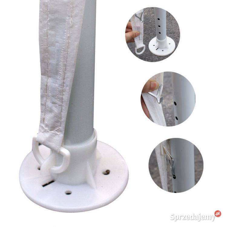 Namiot pawilon ogrodowy handlowy 3x9 m 8 ścianek opolskie Smogorzów sprzedam