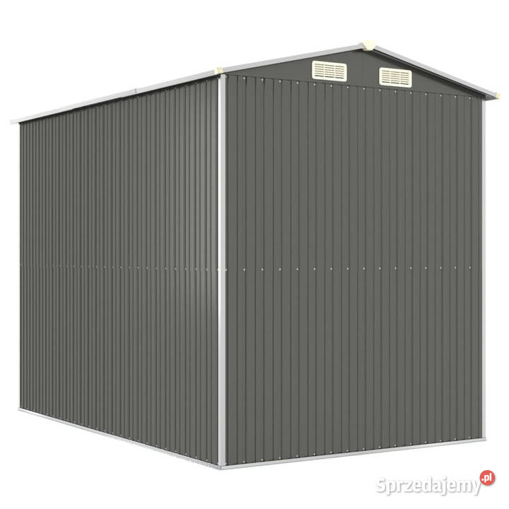 Szopa ogrodowa jasnoszara 192x274x223 stal Pozostałe mazowieckie Warszawa