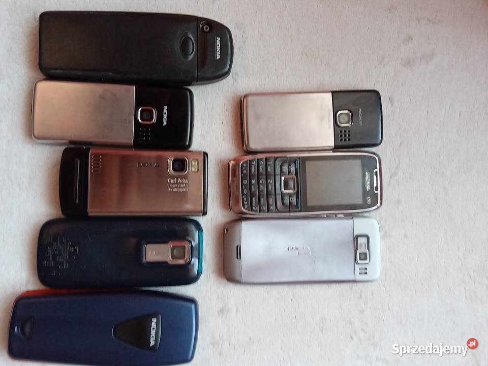 Zestaw telefonów Nokia całość kujawsko-pomorskie Włocławek