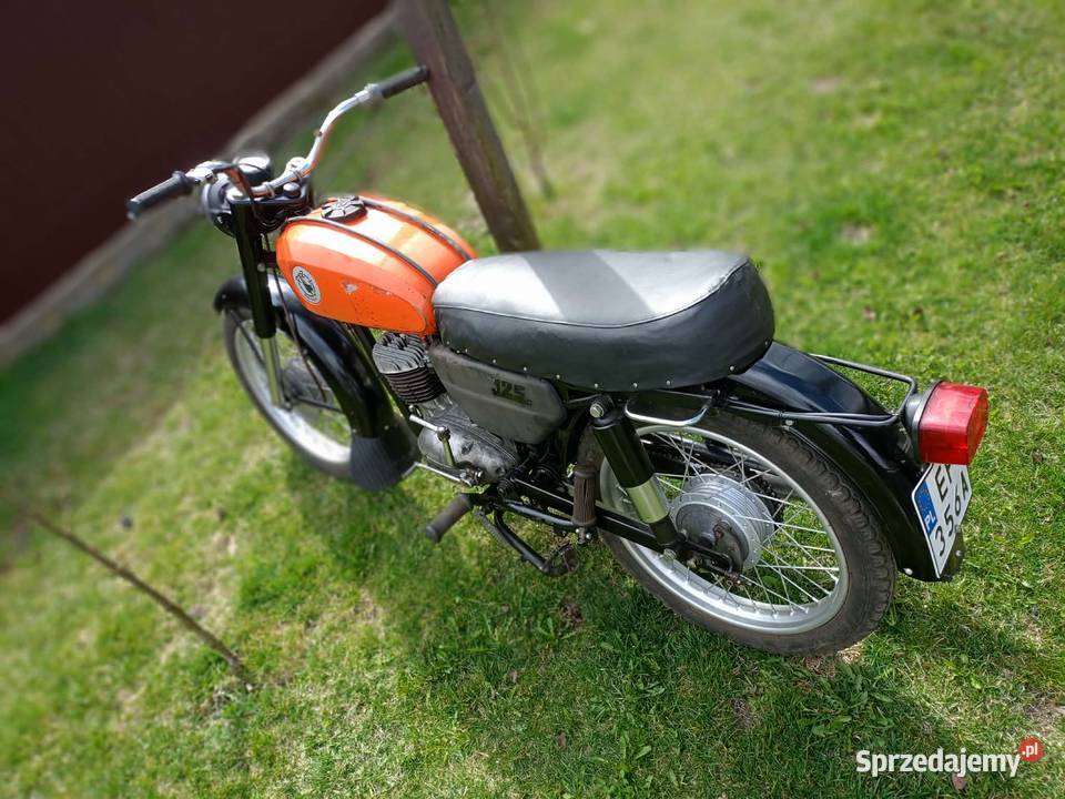 Wsk 125 zarejestrowana 1978 Piotrków Trybunalski