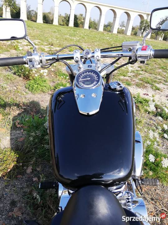 Honda Shadow 750 Spirit 2007r sakwy oparcie