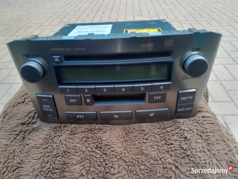Sprzedam orginalne radio do toyoty Krosno
