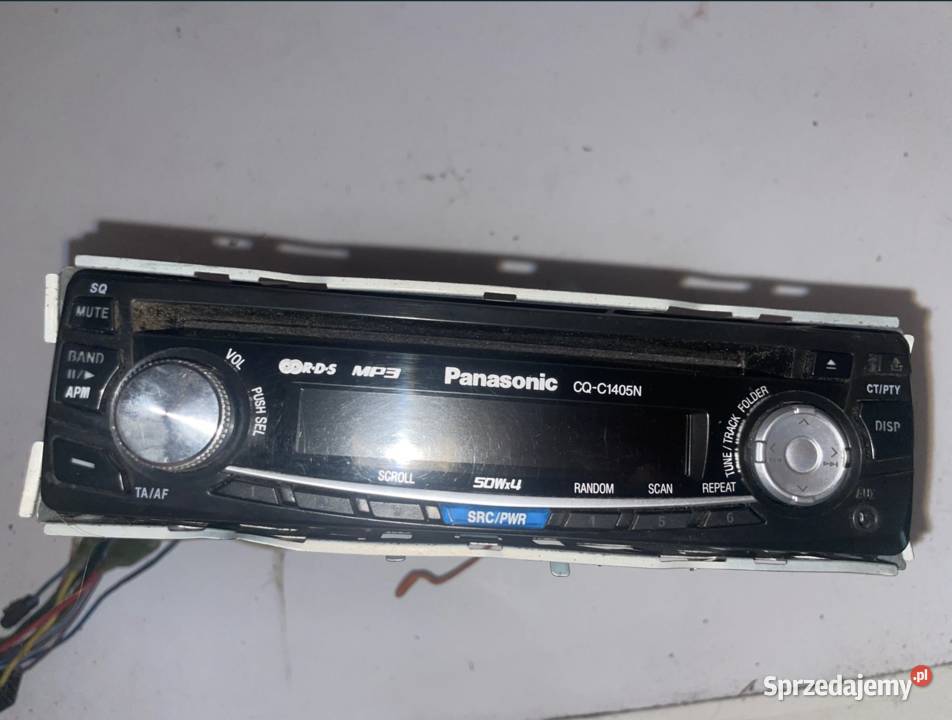 radio CD panasonic mp3 CQC1405N osobowe Motoryzacja Ostrów Wielkopolski