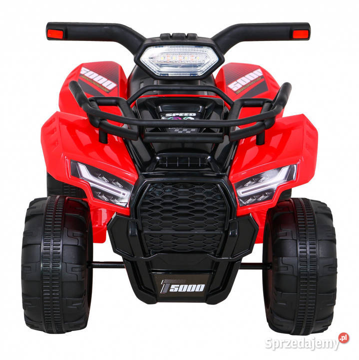 Quad Storm na akumulator dzieci Czerwony Autko Rowerki i pojazdy
