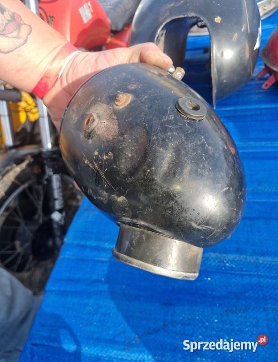 Metalowa lampa przednia licznik wsk Gdynia