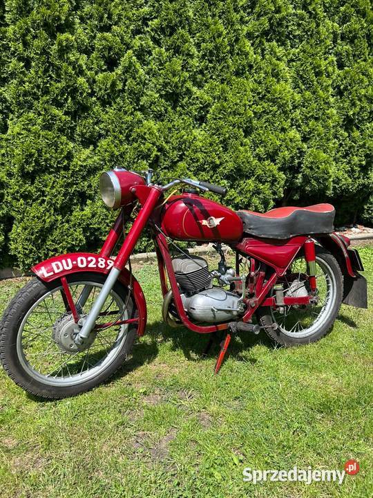 WSK M06 64 Bordowa 1965 Oryginalna Nie wfm SHL uszkodzony