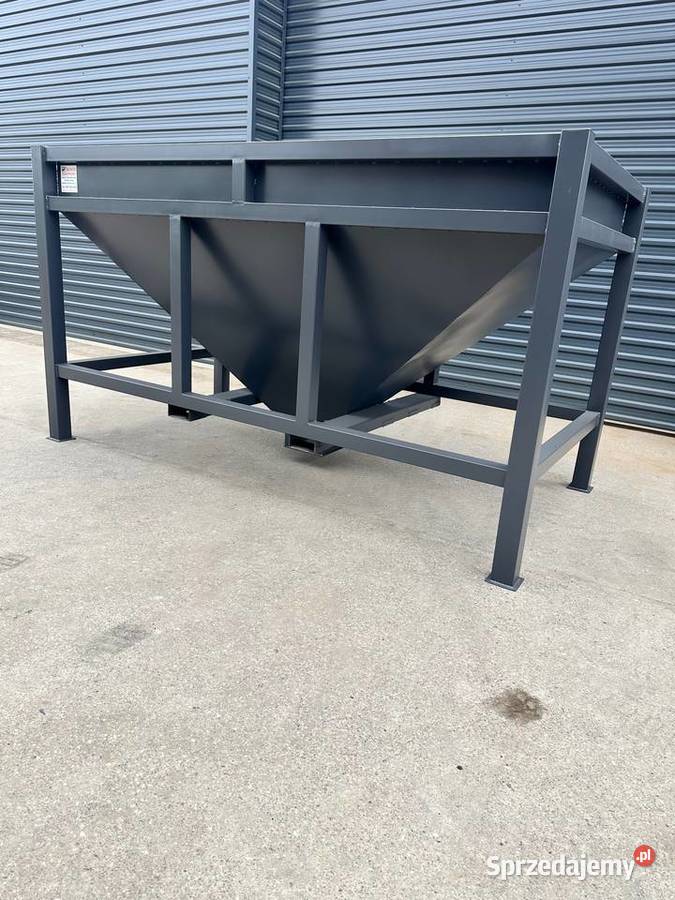 Kosz Kontener zasypowy paczkarka zasobnik 65m3 Niedrzew Pierwszy