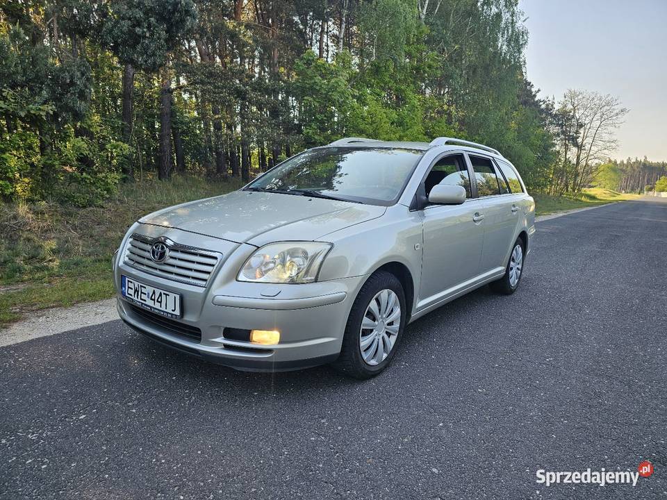 Toyota avensis 18 benzyna łódzkie Chotynin