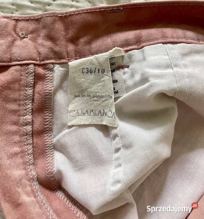 Spodnie różowe damskie rozmiar 36 Casablanca DK