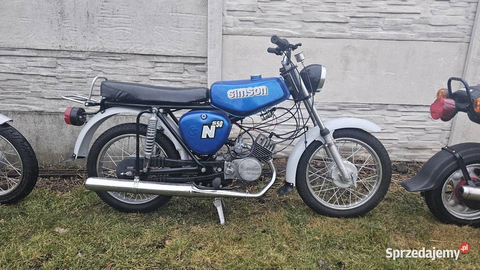 Simson S51 S50 SR50 motorower Motoryzacja opolskie Brzeg
