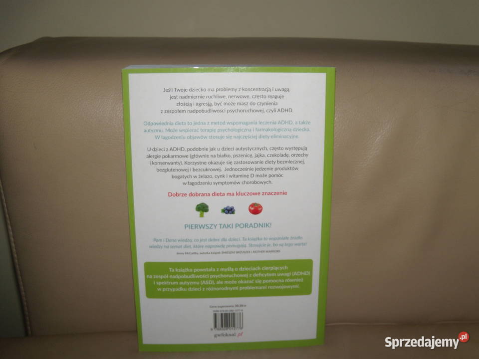 ugryźć ADHD Pamela Compart miękka Poradniki, albumy i reportaże
