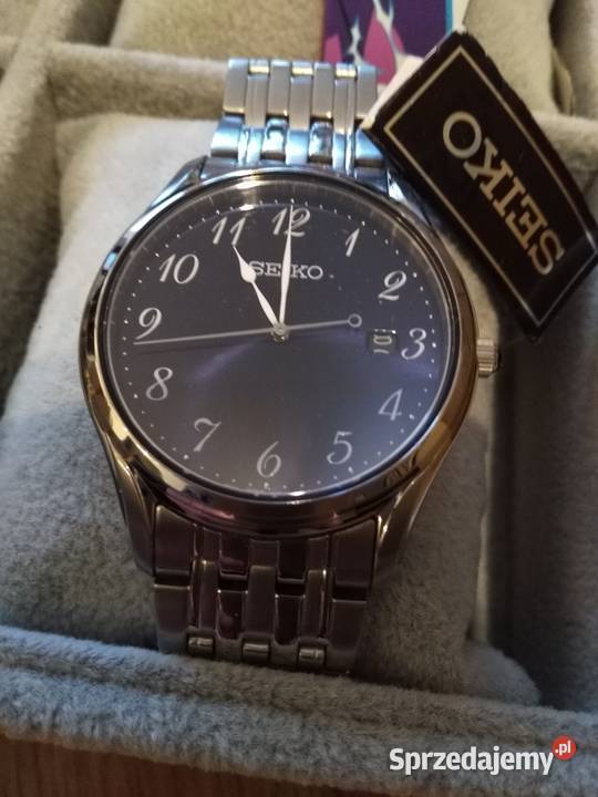 SEIKO Classic SUR301P1 Zegarki i Biżuteria kujawsko-pomorskie Włocławek sprzedam