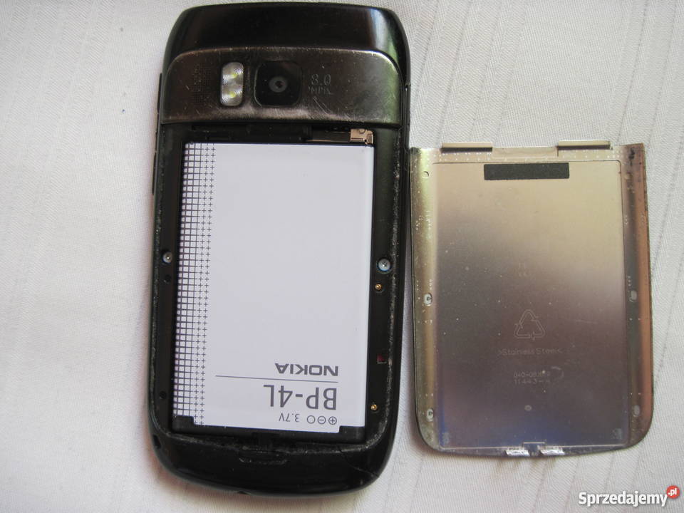 Nokia E6 pełny zestaw dodatki karta SIM ORANGE EDGE Poznań