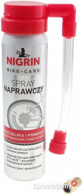Spray naprawczopompujący Nigrin 75 ml Opalenica sprzedam