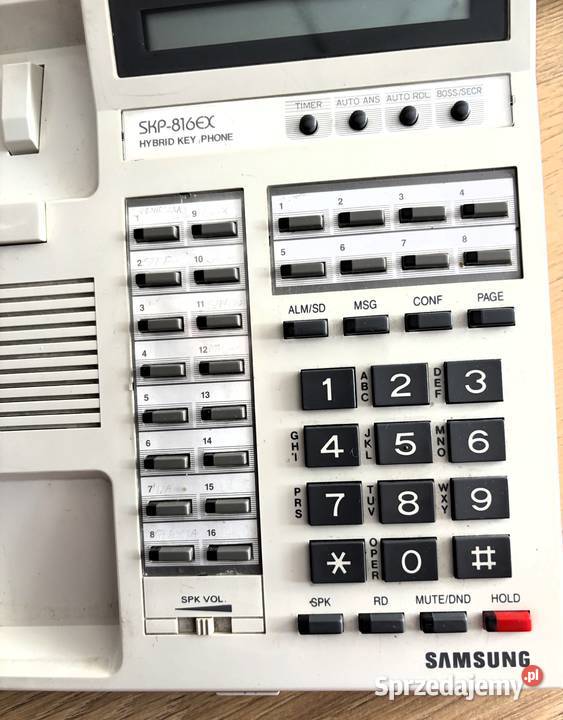 2 aparaty tfnCentrala telefoniczna SKP816 H Biznes i Przemysł zachodniopomorskie Szczecin sprzedam