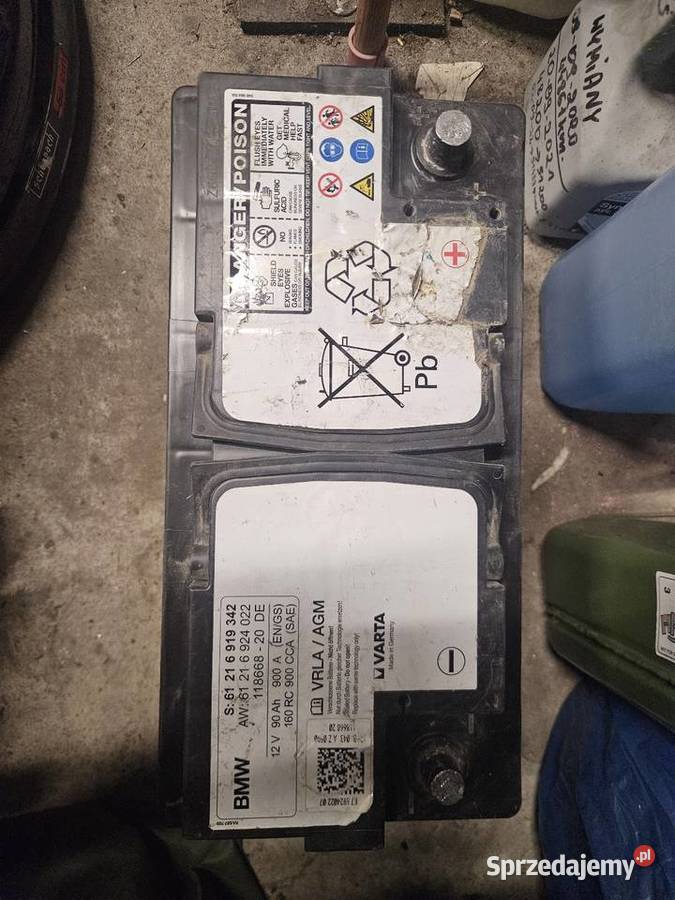 Akumulator warta agm bmw 90 ah 900A osobowe Lipa