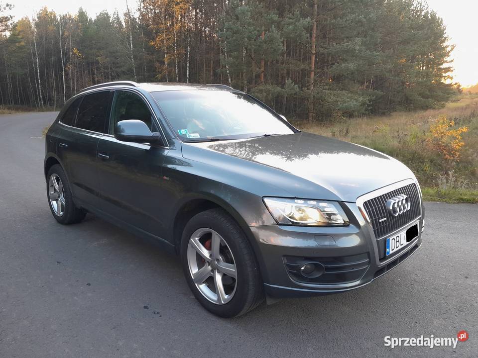 Audi Q5 20 TDI QuattroSline felgi r 19 217 Navi dolnośląskie Bolesławiec sprzedam