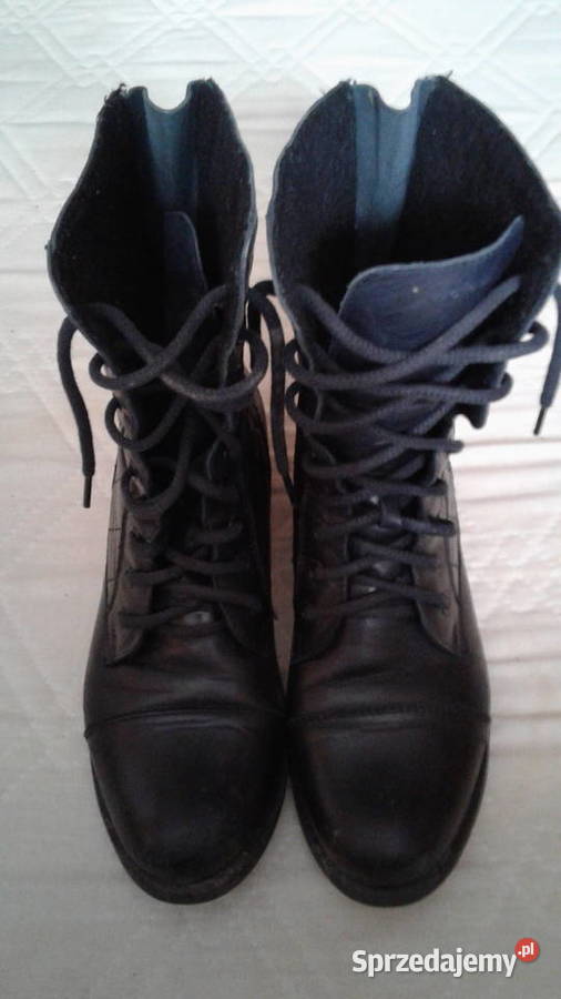 Botki Trzewiki Skórzane Wojas rozmiar 38 Wojas Łomża