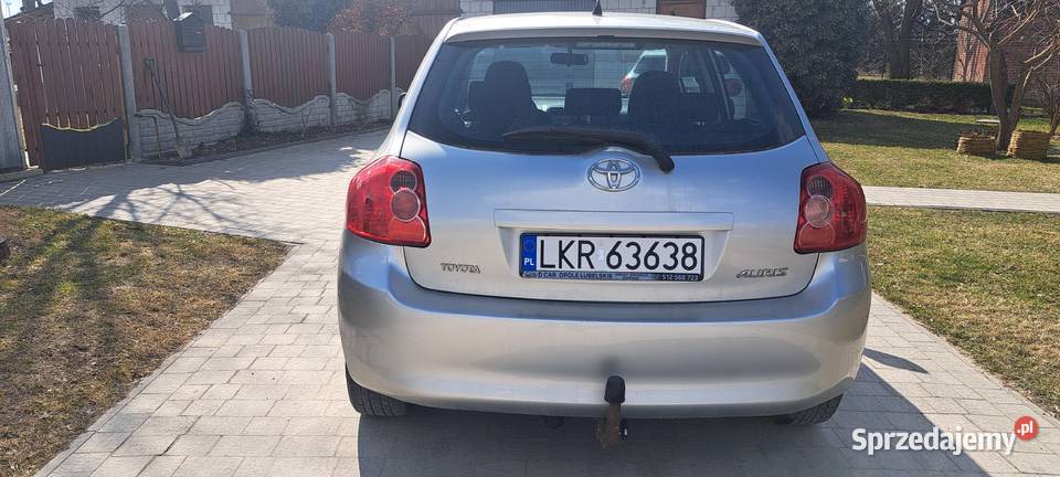 Toyota Auris 14 benzyna lubelskie Ostrów-Kolonia