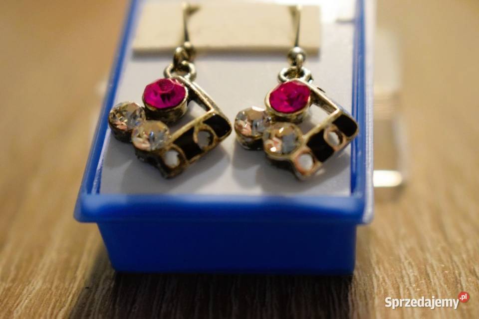 Mała szkatułka z lusterkiem na biżuterie Zegarki i Biżuteria Chełmno sprzedam