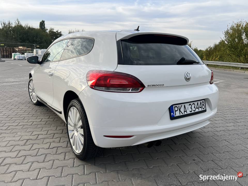 VW Scirocco 14 TSI 122 155 Serwisowany w ASO Zarejestrowany w Polsce Blizanów sprzedam