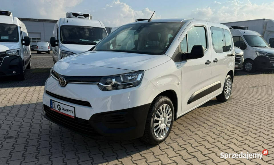 Toyota ProAce City SALON 5 OSÓB 2 x boczne drzwi Rok produkcji 2022 Leszno