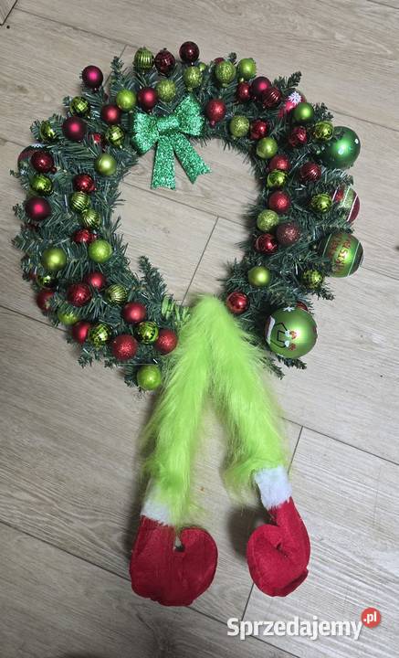 Wianek grinch Dekoracje i ozdoby
