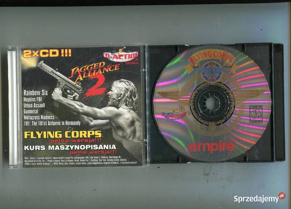 CD Action Flying Corps 2910 1998 Gra CD zachodniopomorskie Szczecin