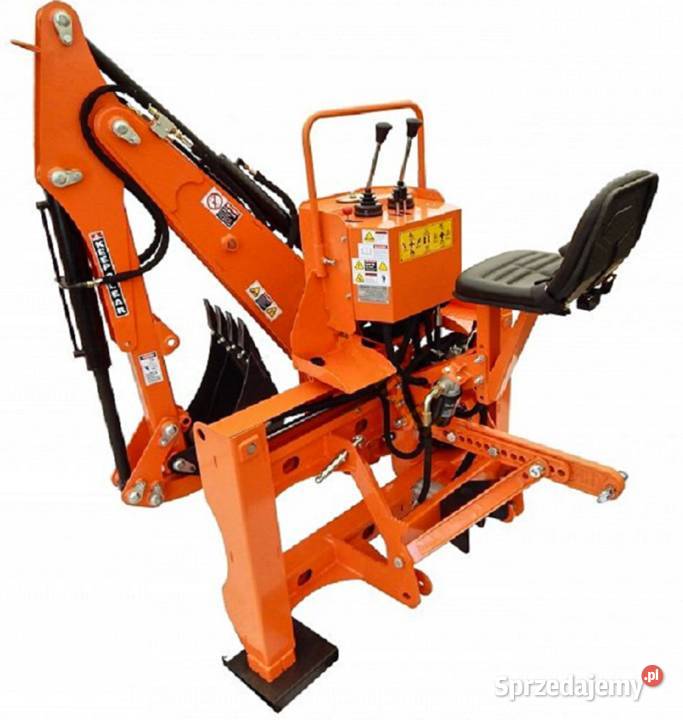 Koparka ciągnikowa z przesuwem BHMS 225 Geograss nieuszkodzony Pozostałe Tajęcina sprzedam