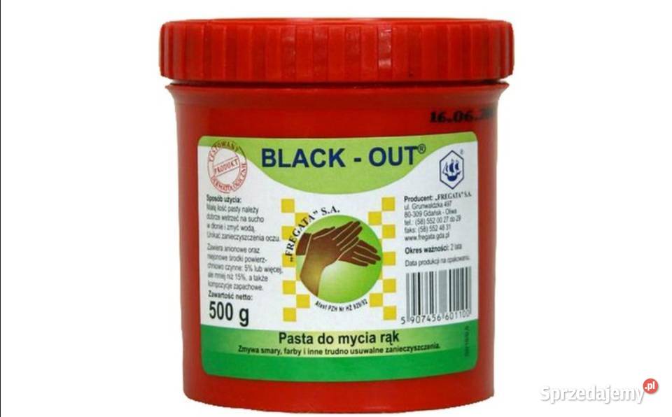 Pasta bhp do mycia rak Konin sprzedam