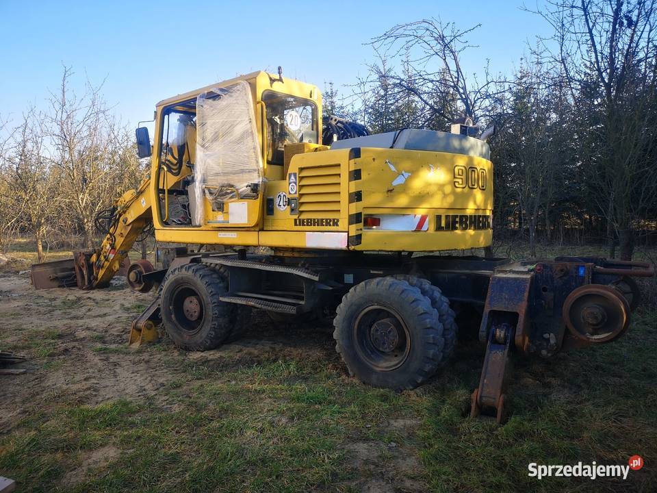 Koparka kołowa liebherr A900ZW Koparki Całowanie