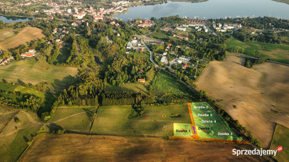 Działki Budowlane Na Mazurach 100zł/m2 warmińsko-mazurskie Ryn