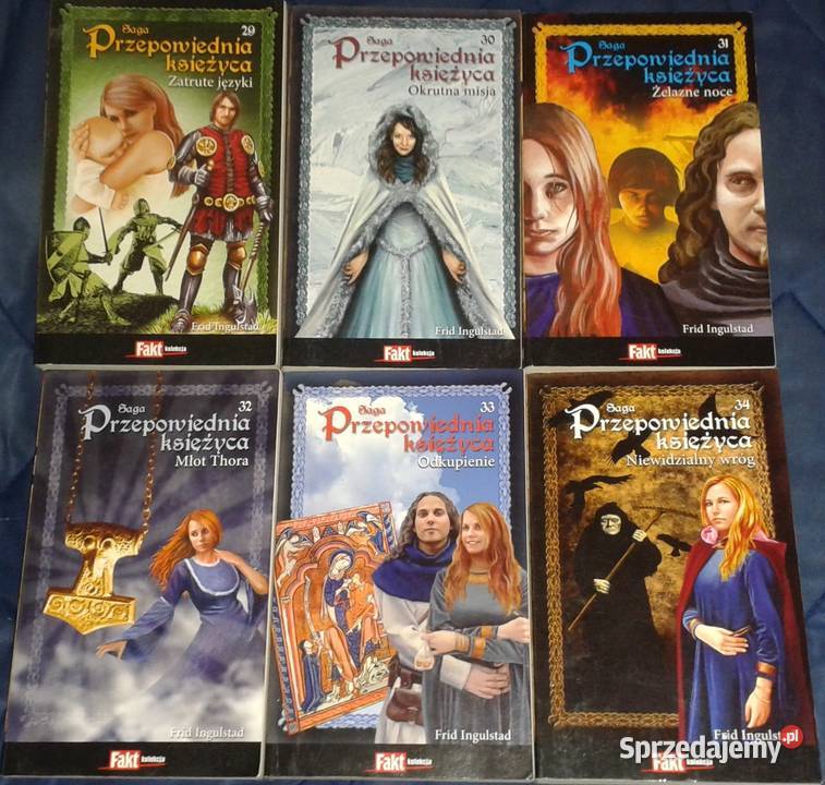 Saga Przepowiednia Księżyca 20 części Frid Chełm sprzedam