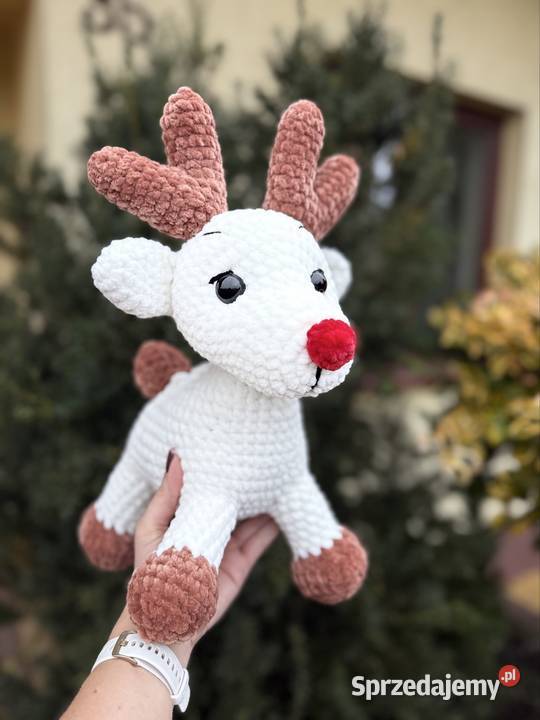 Renifer na szydełku łódzkie Łódź